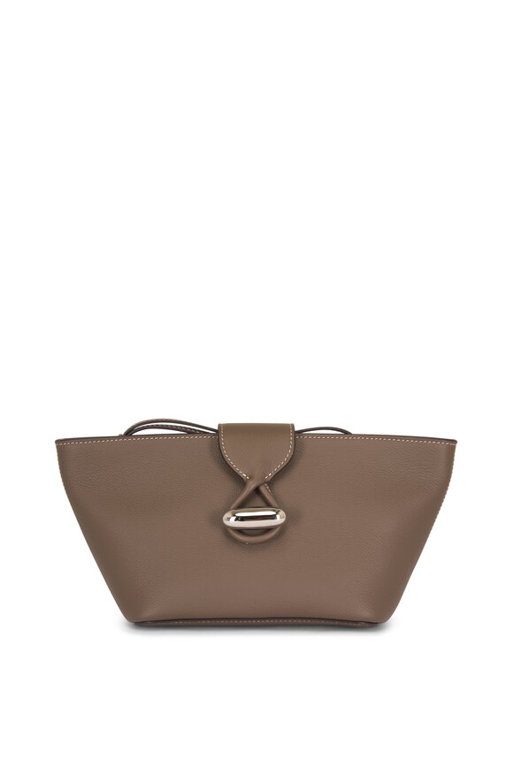 Savette Anello Mink Grained Leather Clutch - view 1