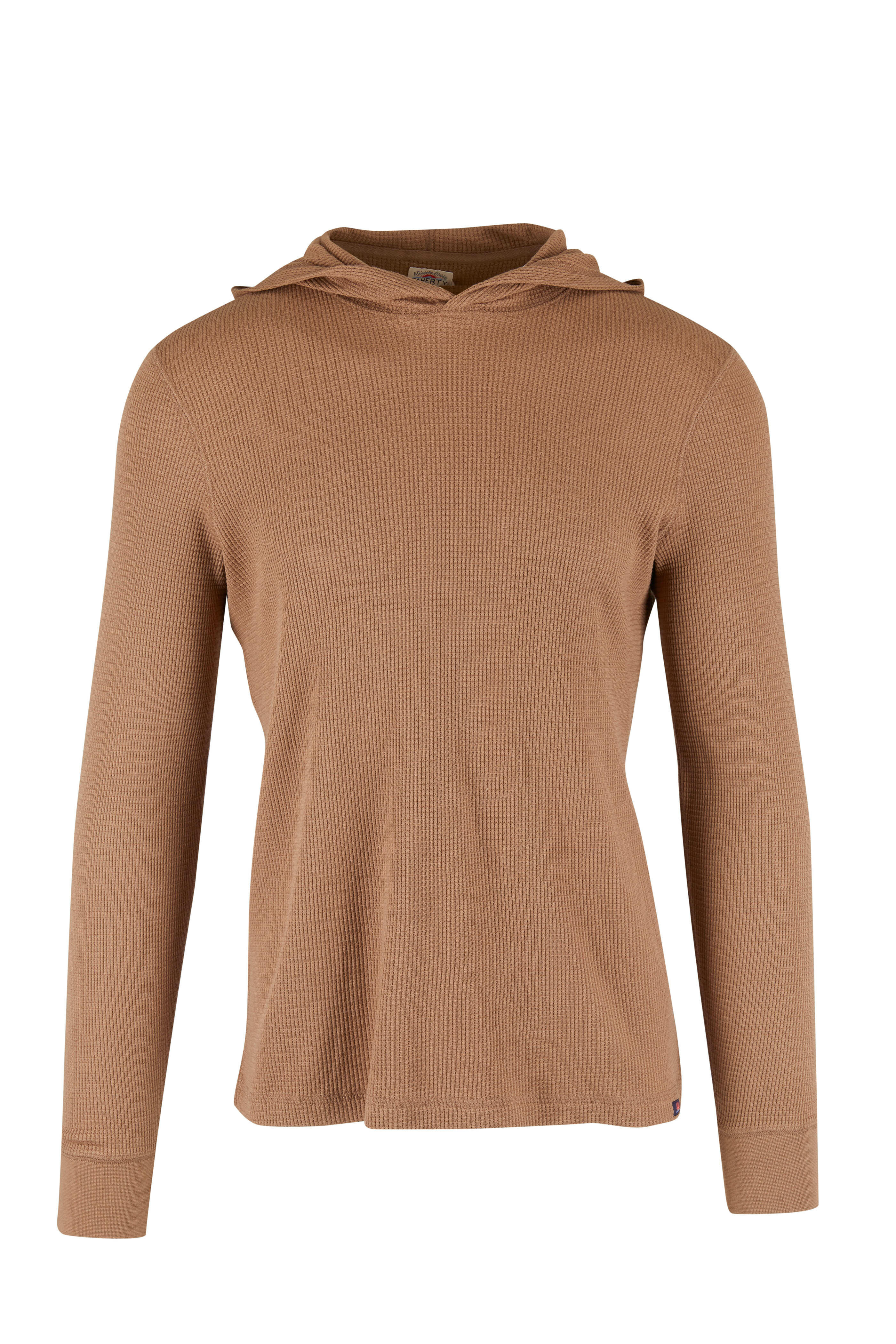 Faherty Brand - Legend™ Chestnut Waffle Hoodie