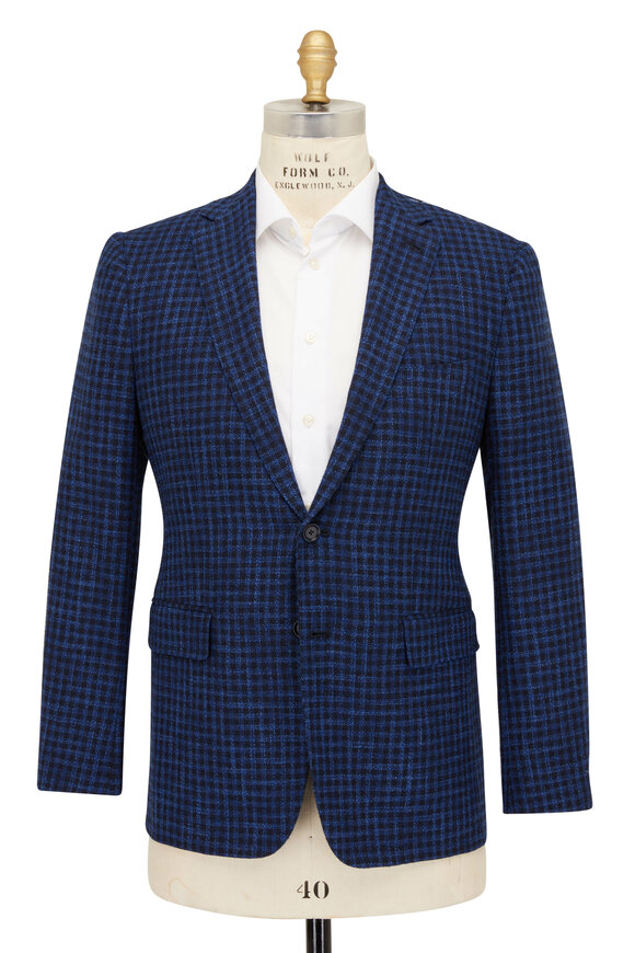 Mauro Blasi - Navy Blue Check Sportcoat