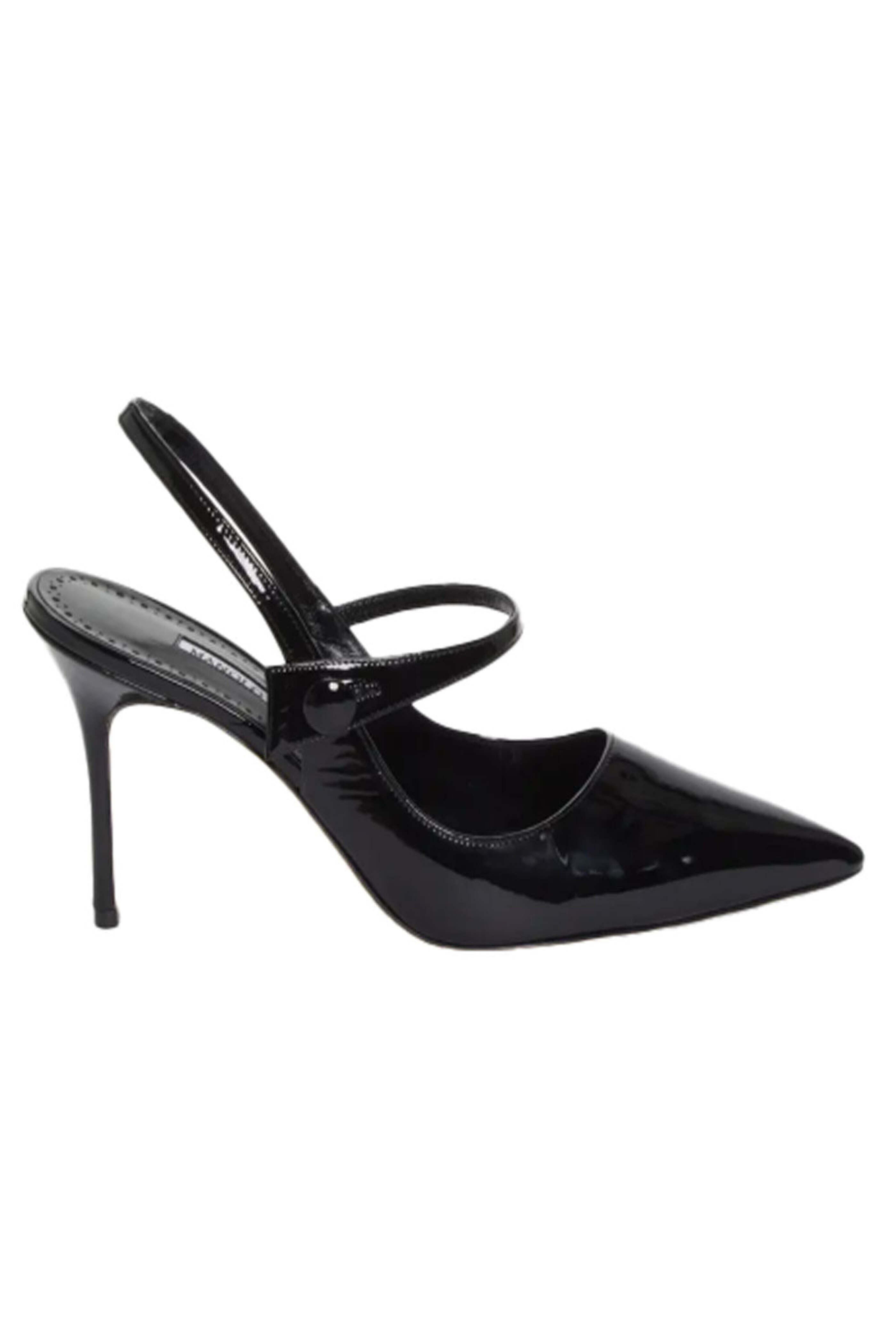 Manolo Blahnik - Didion Pointed Toe Slingback Pump in Black