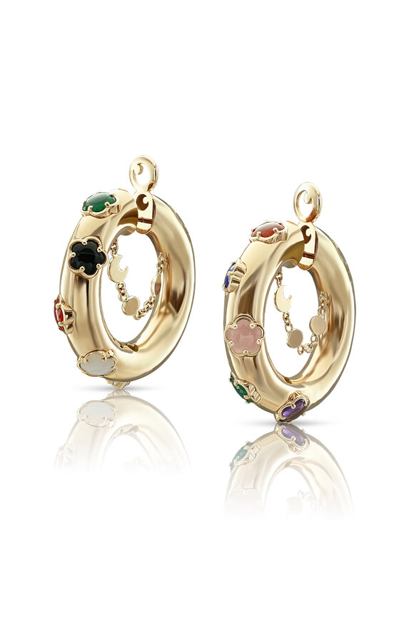 Pasquale Bruni 18k Rose Gold Figlia Dei Fiori Earring