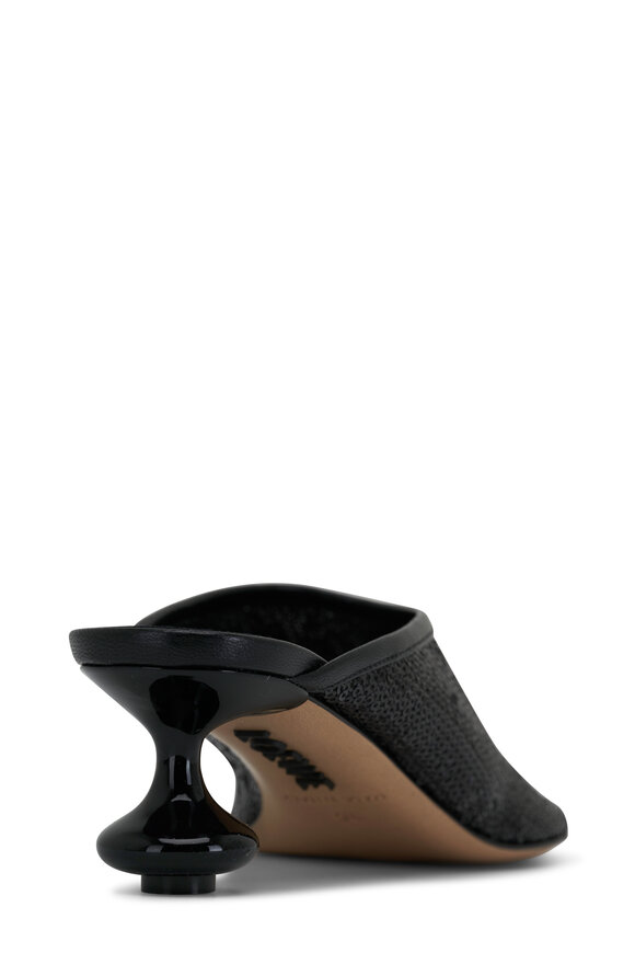 Loewe - Toy Black Sequin Mule, 45mm