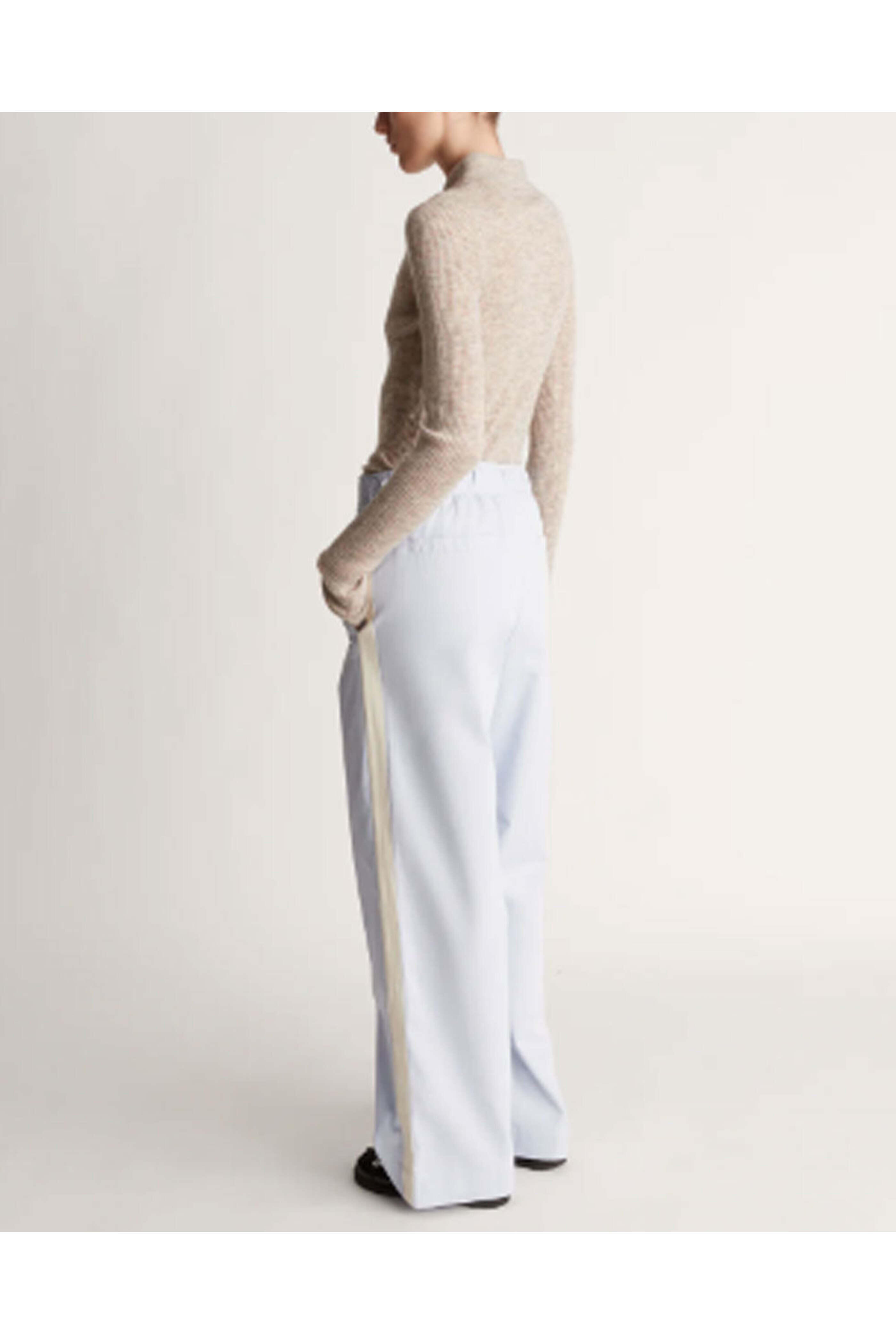 Lee Mathews - Cerulean Georgia Wide Leg Pant