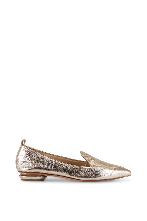 Nicholas Kirkwood - Beya Platinum Gold Loafer