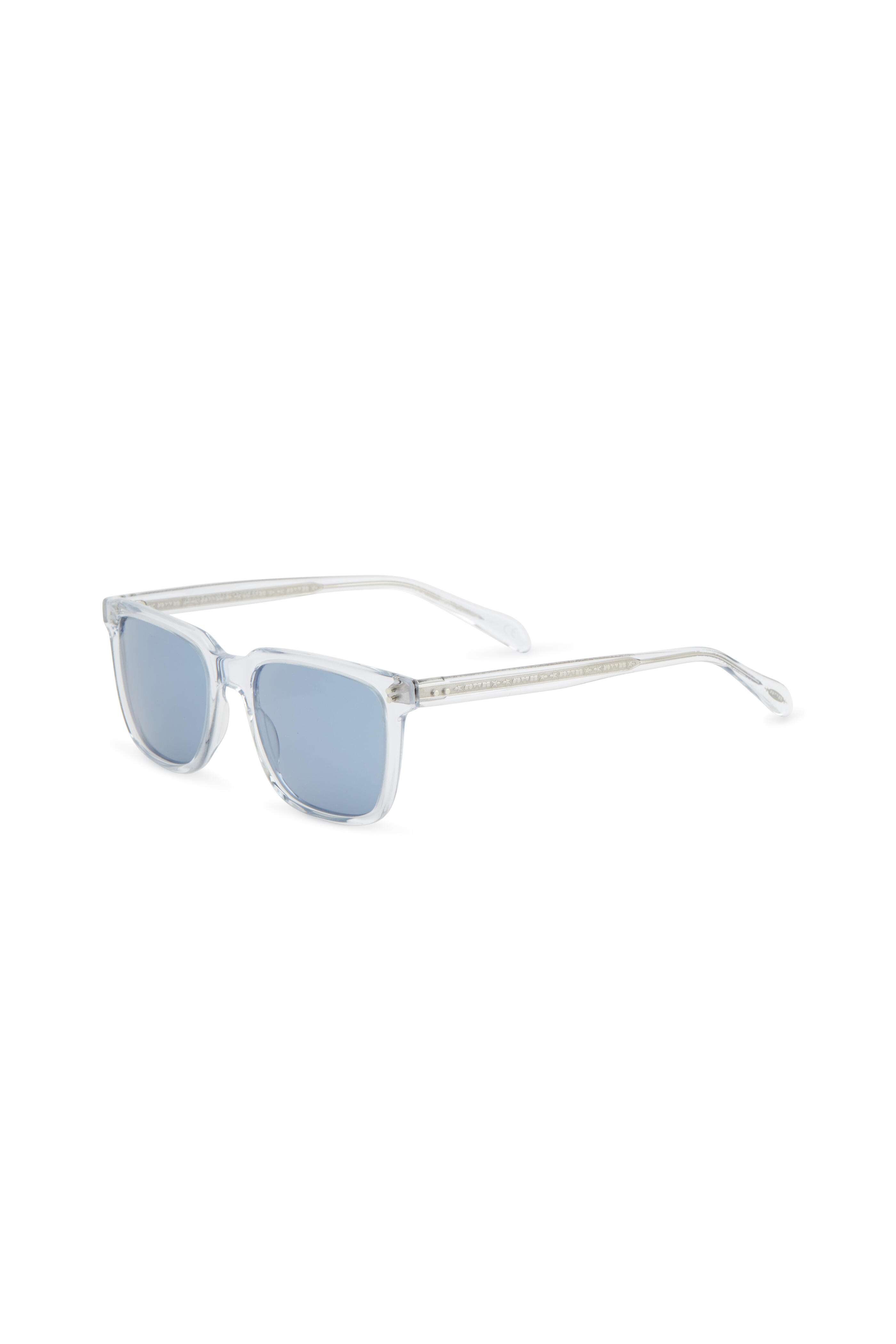 Oliver Peoples - Transparent Cobalt Lens Sunglasses