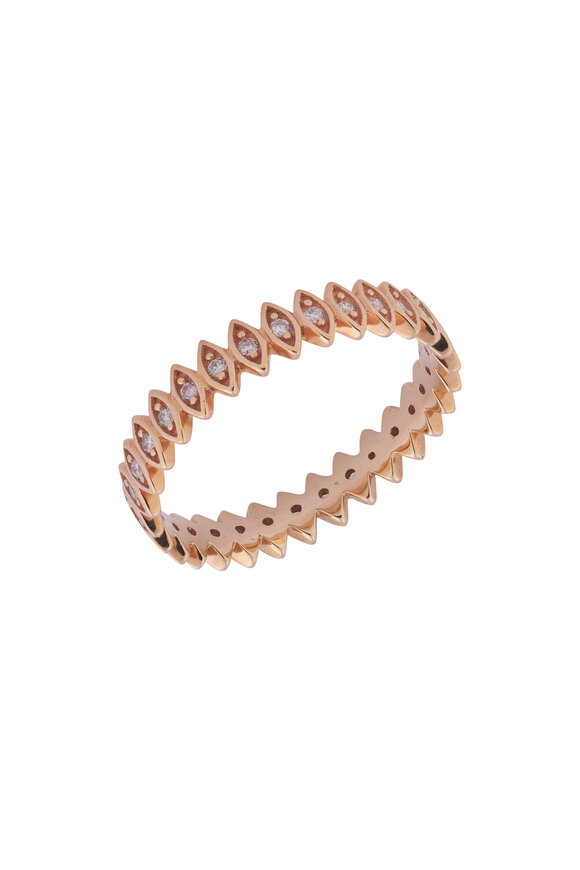 Kai Linz 14k Rose Gold  Multi Oblik Diamond Ring - view 1