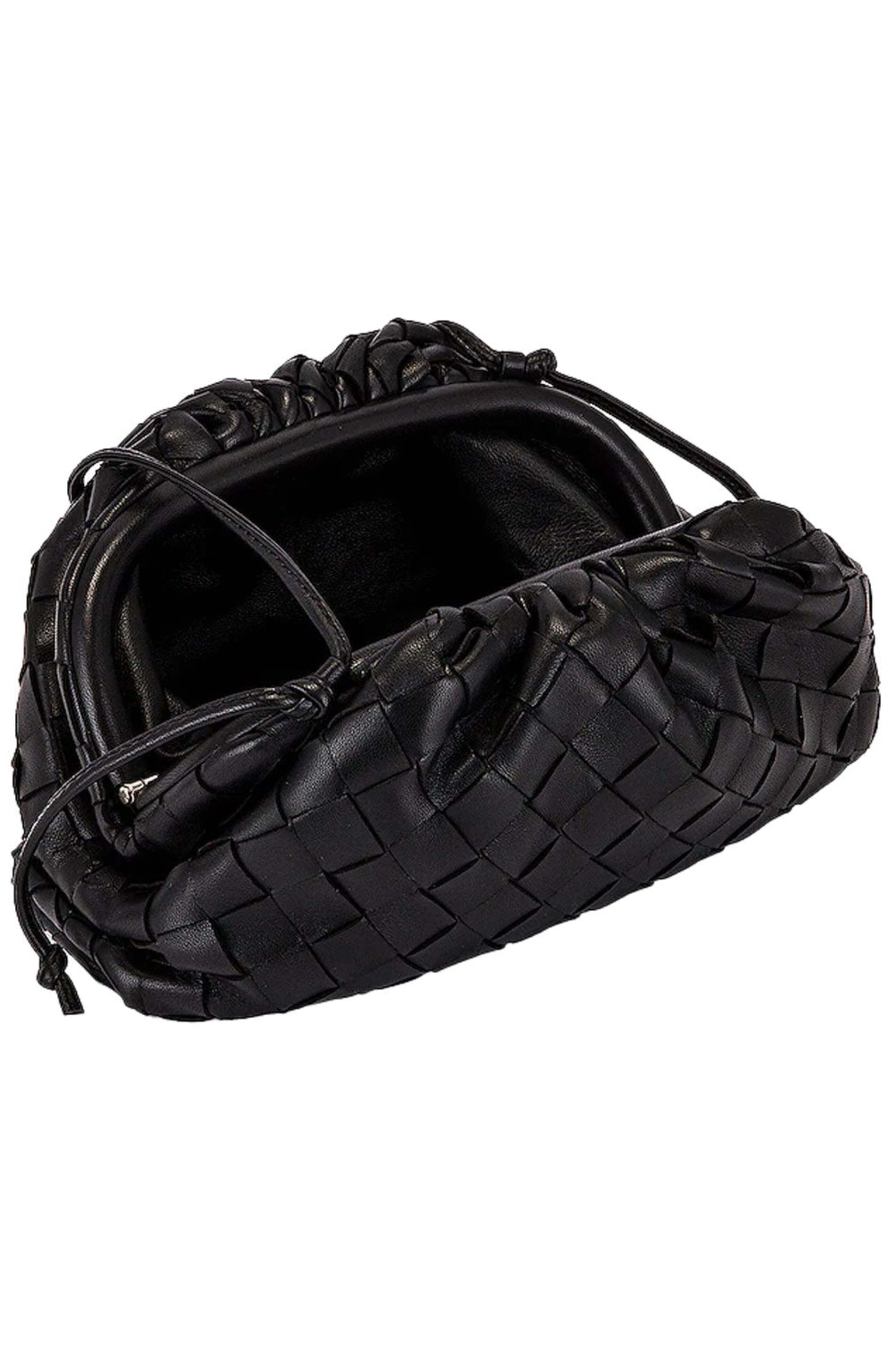 Bottega Veneta - Mini Pouch Crossbody in Black