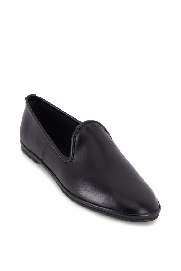 Aquatalia - Maria Black Napa Leather Flat