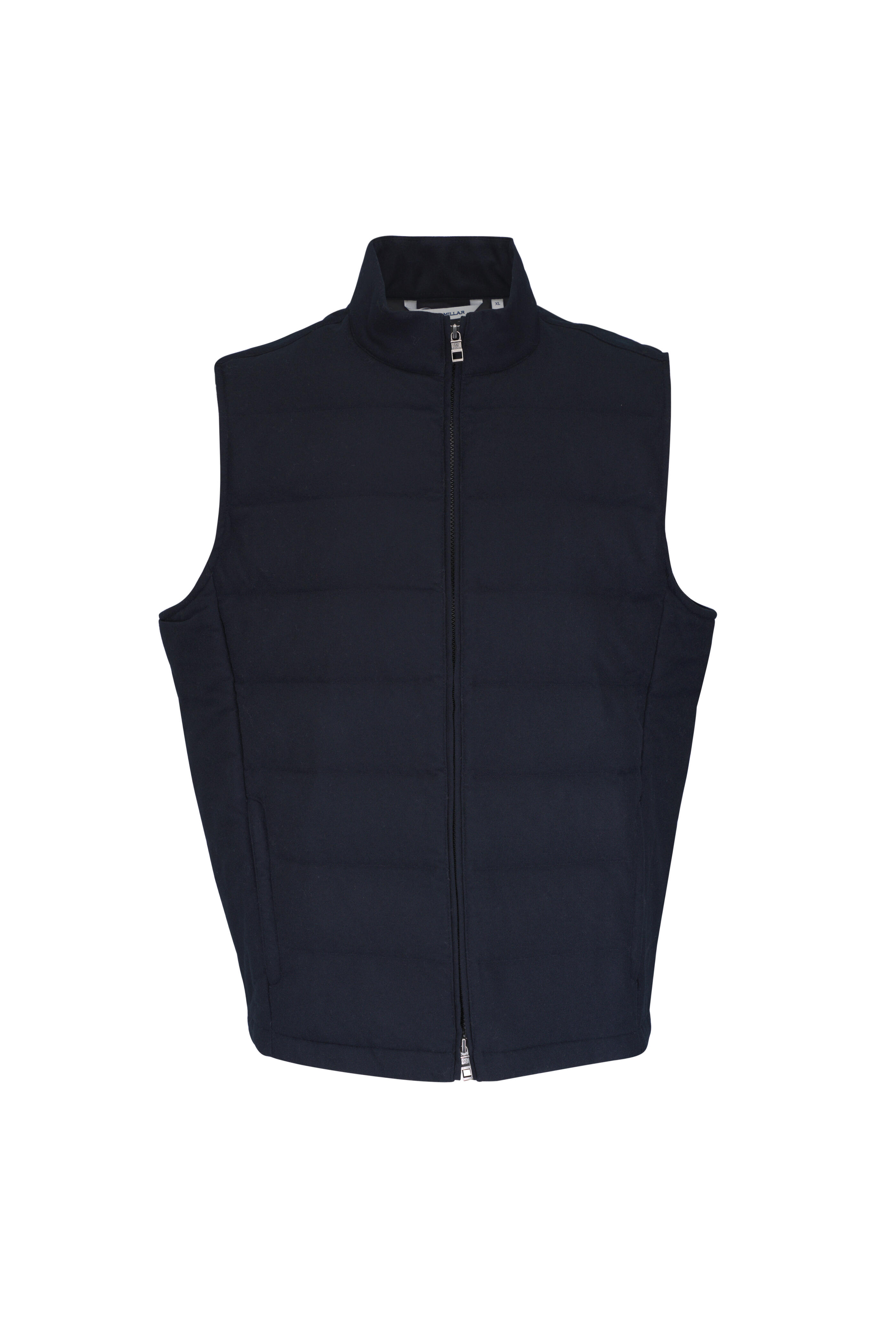 Peter Millar - Davos Black Quilted Flannel Vest