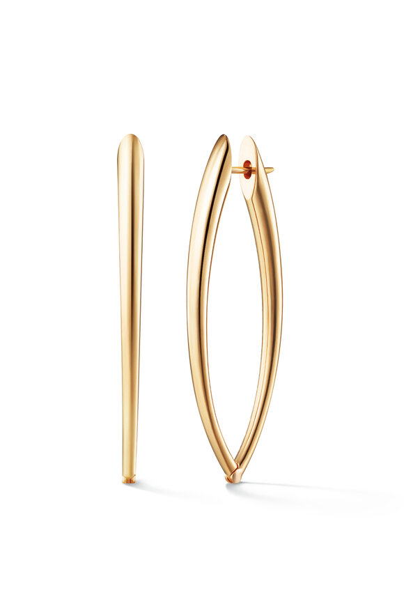 Melissa Kaye 18k Yellow Gold Large Cristina Earrings