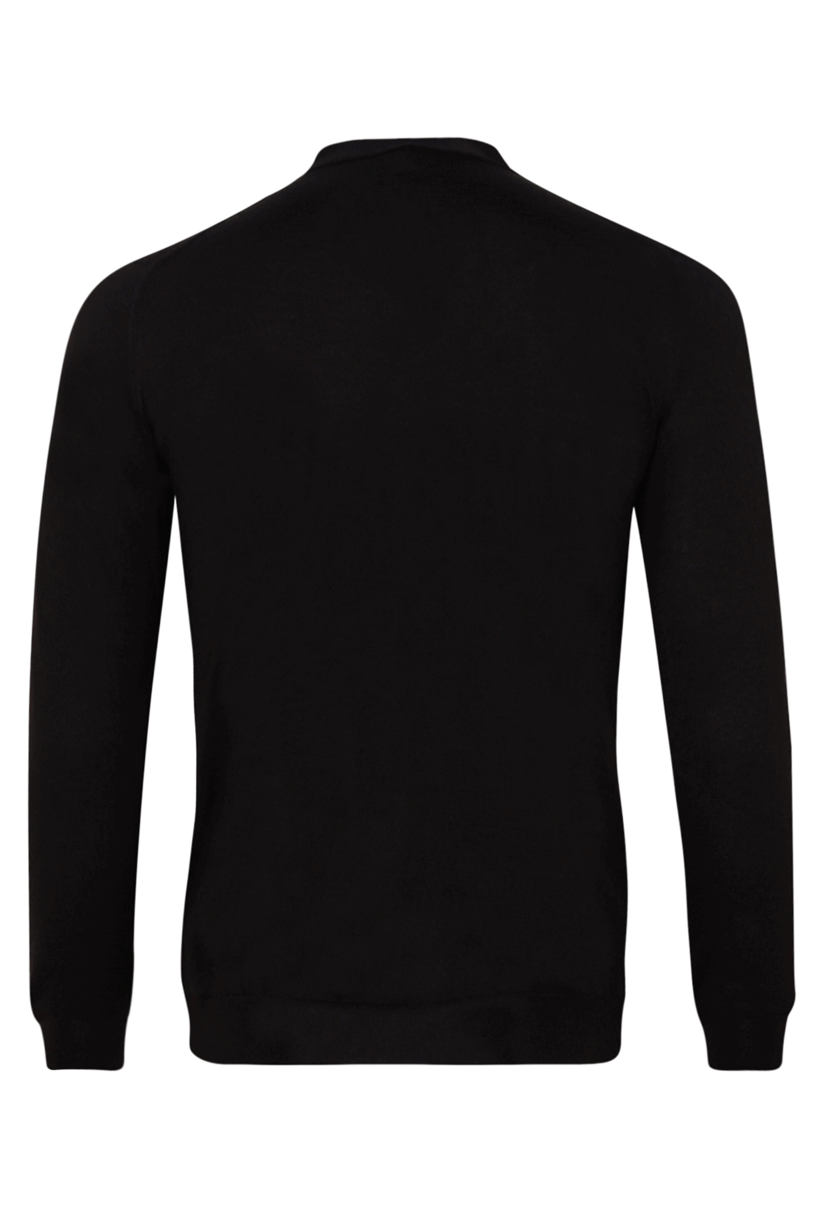 Kiton - Black Cashmere & Silk Cardigan | Mitchell Stores
