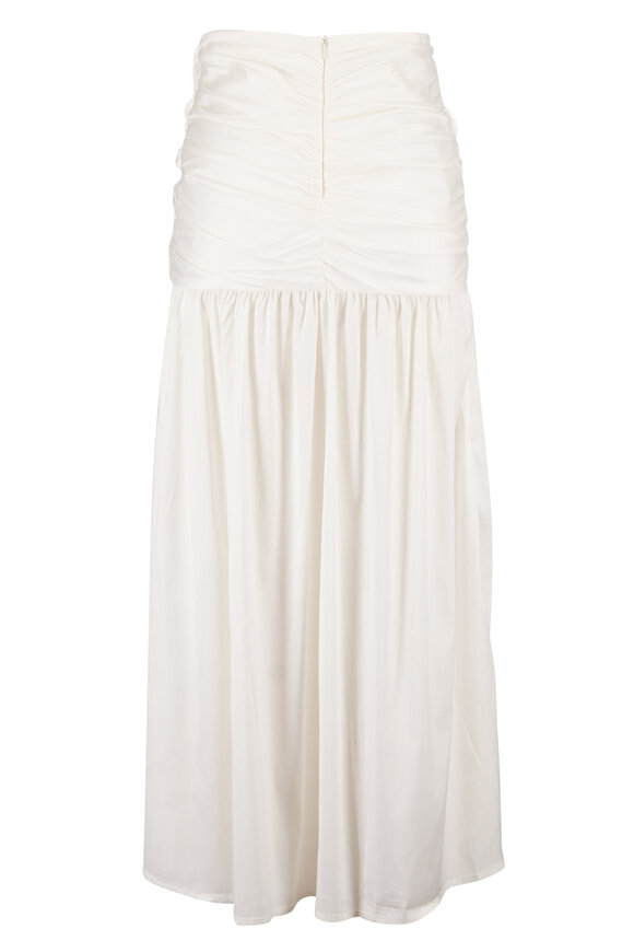 Vix Paula Hermanny Zoe Off White Maxi Skirt - view 2