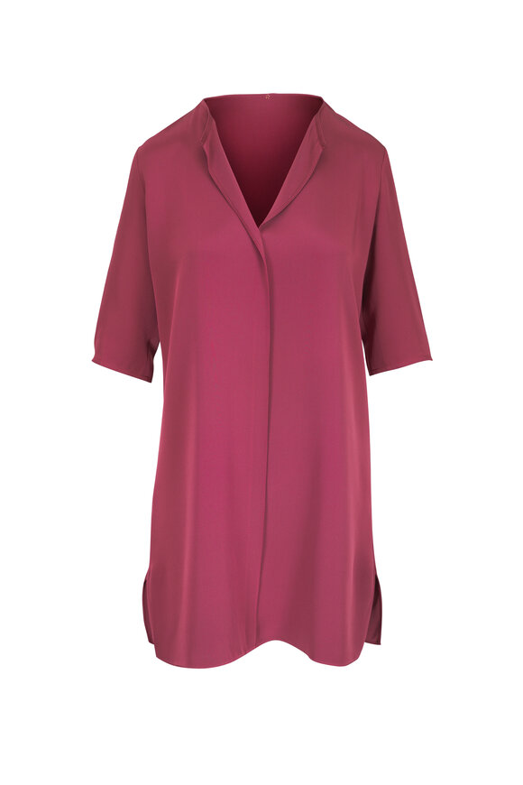 Peter Cohen Oh Cinnabar 4-Ply Silk Mini Dress - view 1