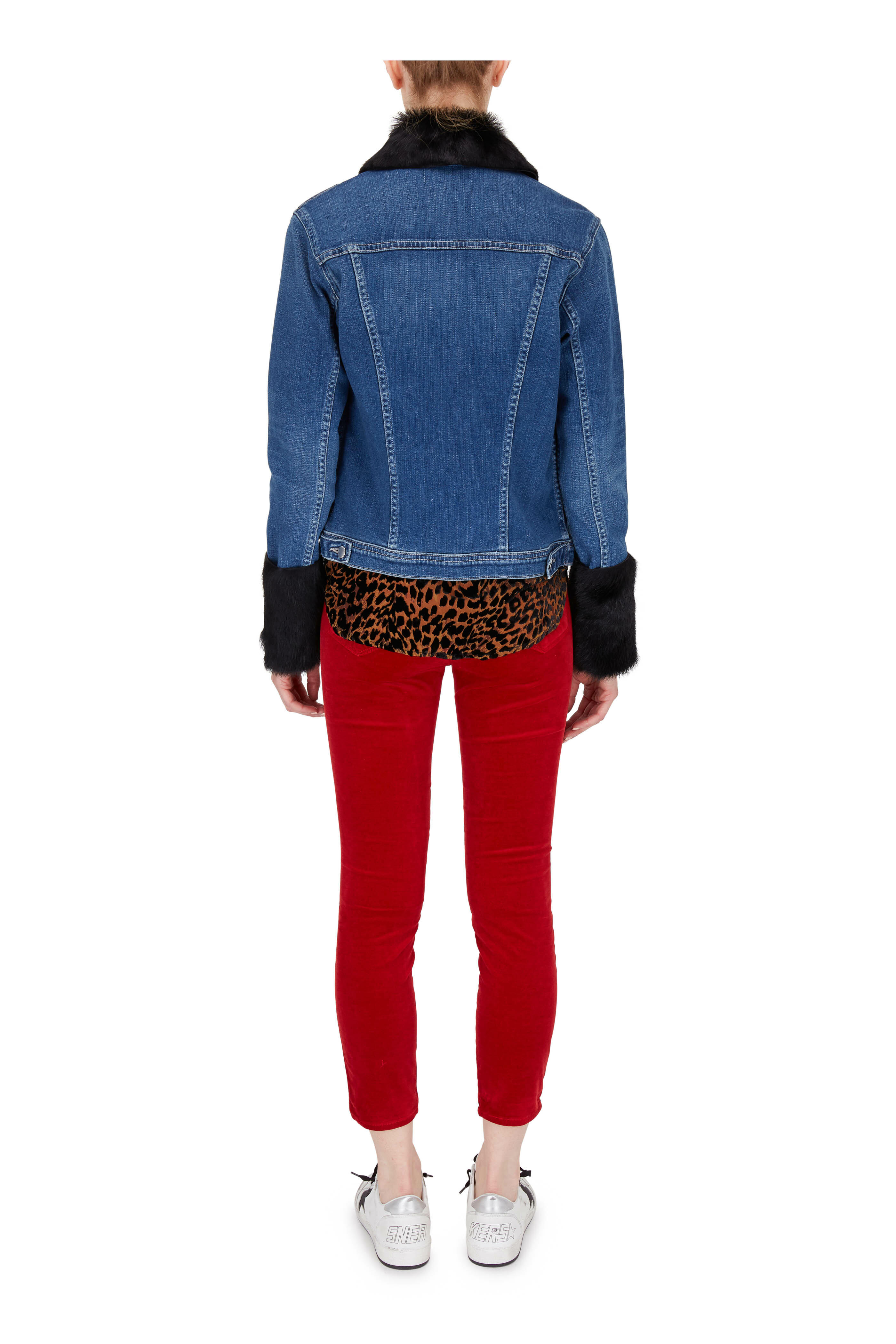 Golden Goose - Women's Ball Star White & Black Glitter Sneaker