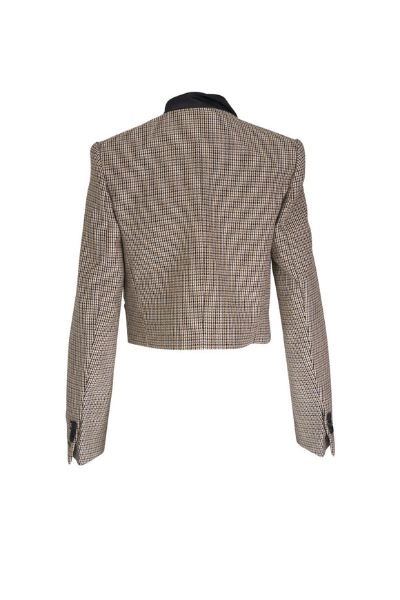 Dorothee Schumacher - Graphic Elegance Pepita Mix Khaki Jacket 