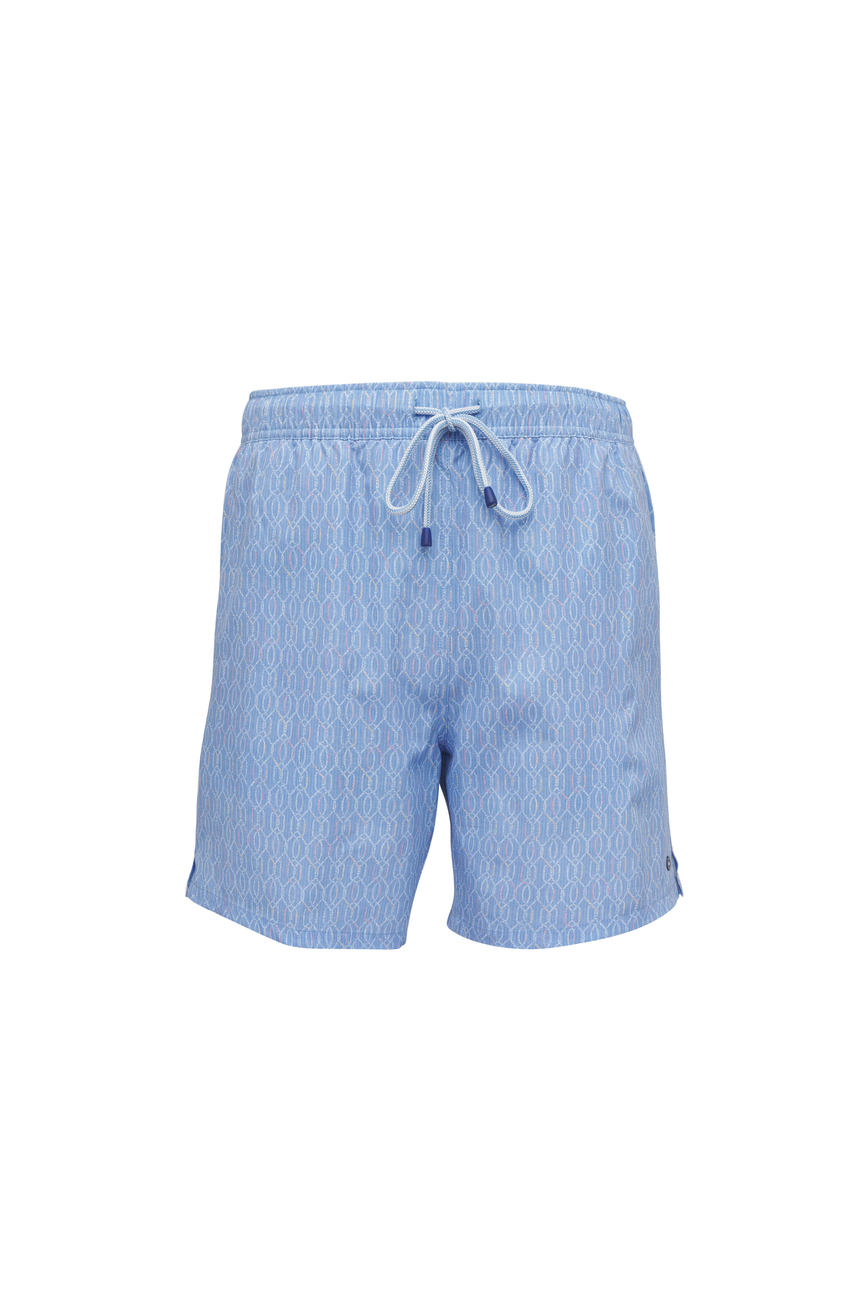 Peter Millar - Nautical Ropes Bluebird Swim Trunks