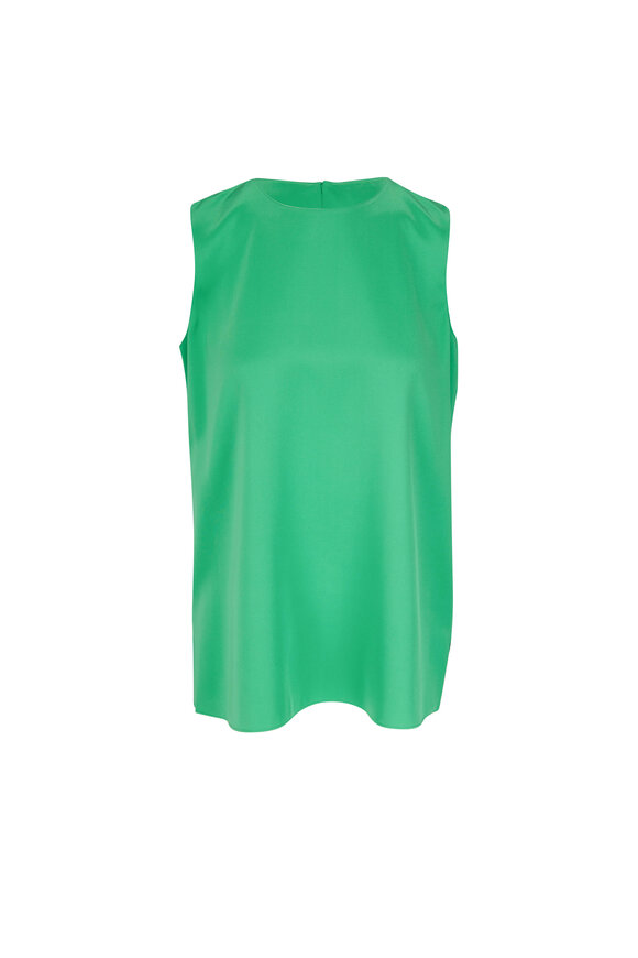 Lafayette 148 New York - Adela Green Sleeveless Blouse