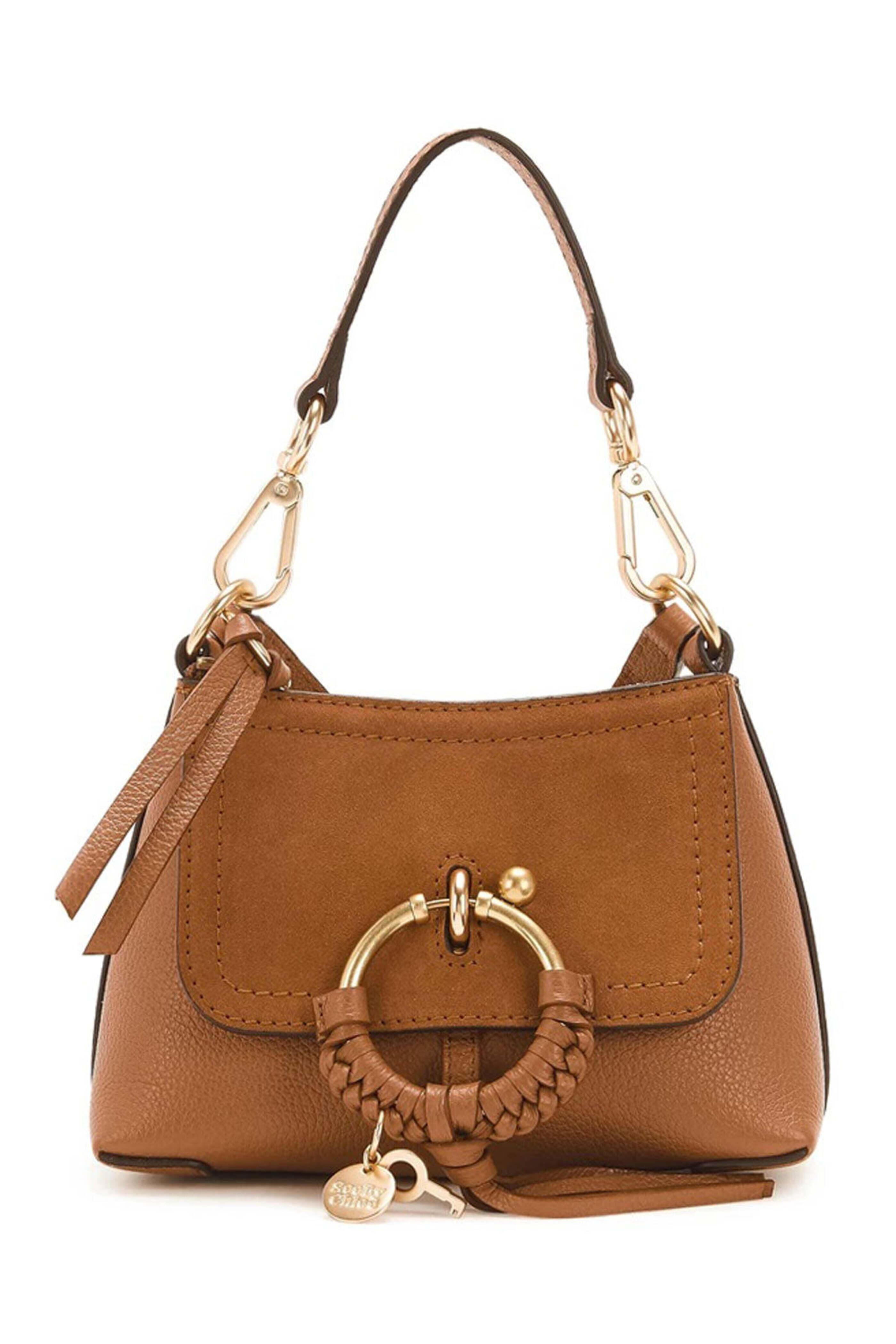 See by Chloé - Mini Joan Crossbody Bag in Caramello