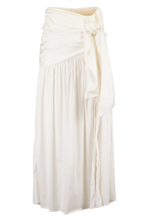 Vix Paula Hermanny Zoe Off White Maxi Skirt - view 1