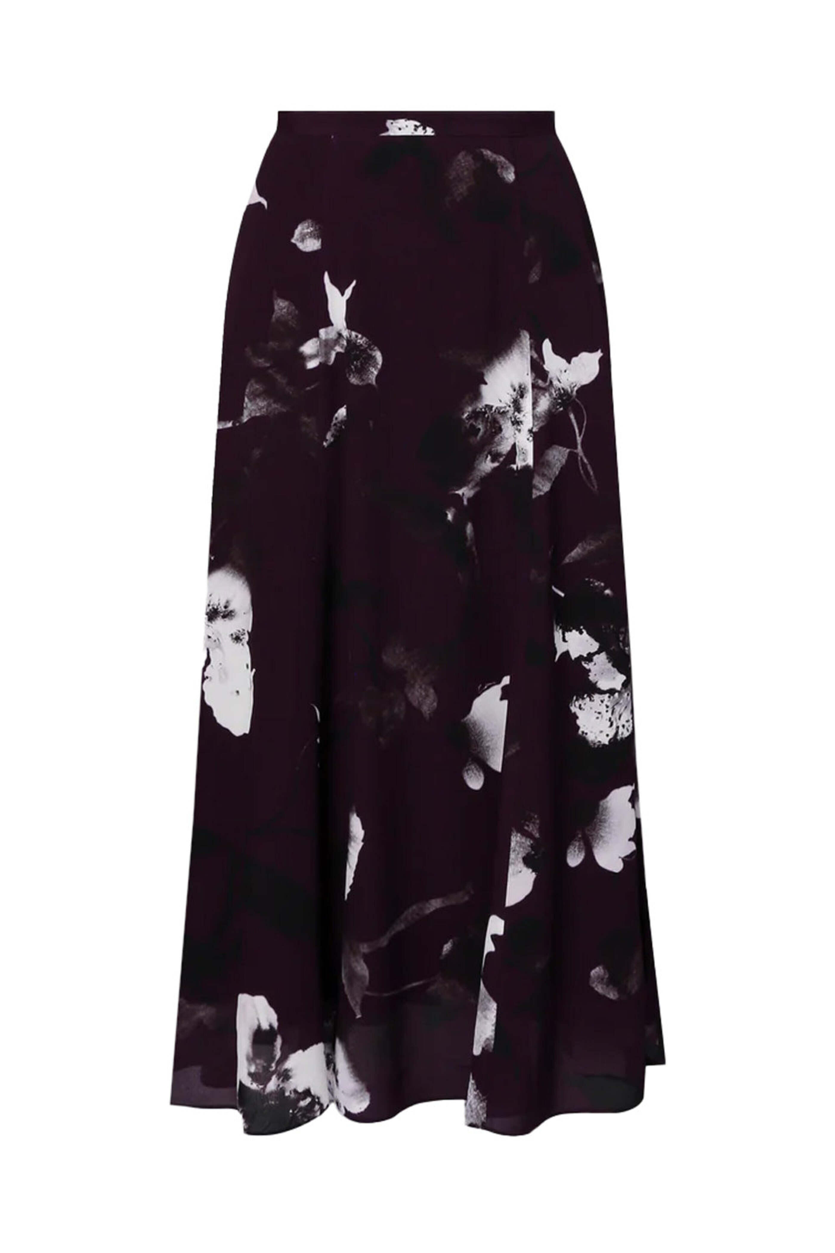 Erdem - Purple Evelyn Aline Skirt