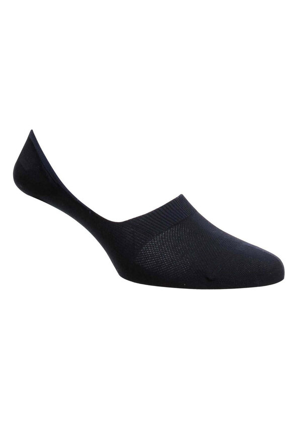 Pantherella  Seville Invisible Socks in Navy