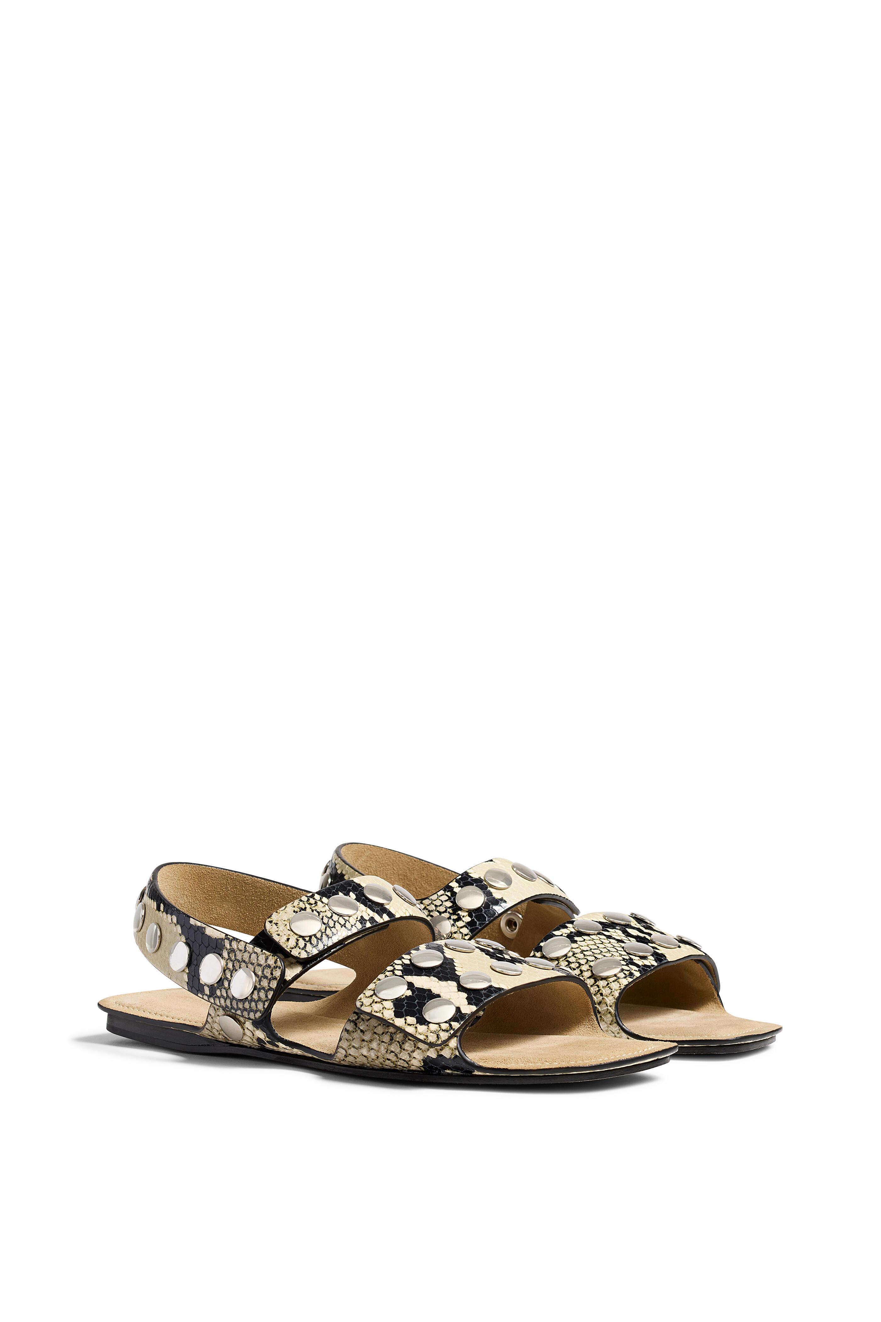 サンダル・ミュール KHAITE SANDAL (F3077920L920 200) KHAITE Women Sandals F3077920L920 200 BLACK (KHAITE/サンダル