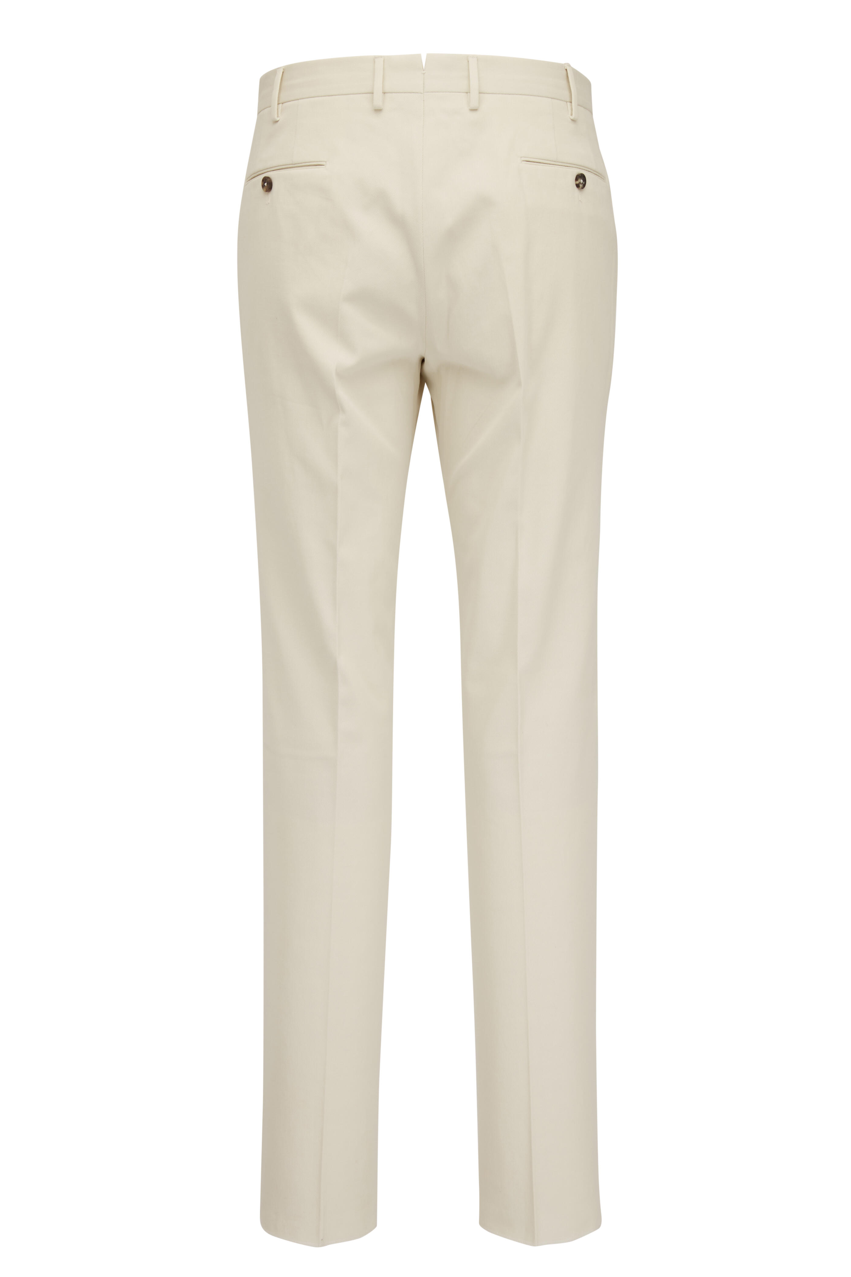 PT Torino - Stone Cotton & Cashmere Tricotine Blend Chino