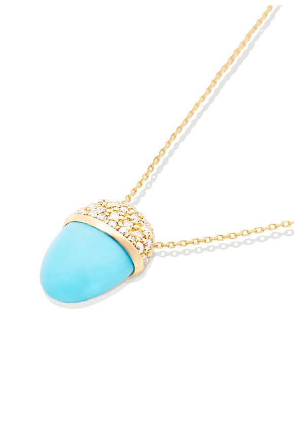 Campbell + Charlotte - Found Cap Pendant Necklace