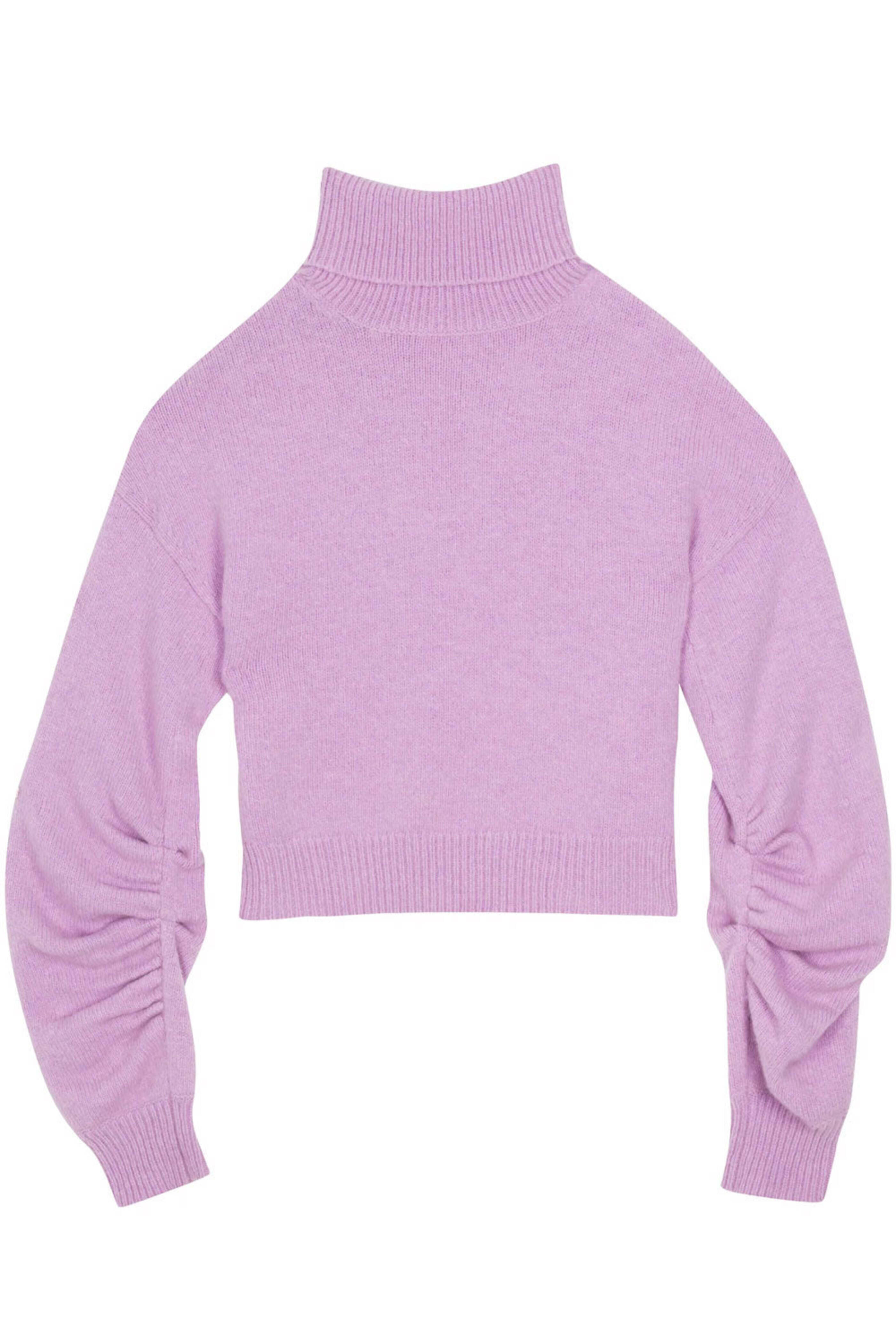 A.L.C. - Deep Lilac Taryn Turtleneck Sweater