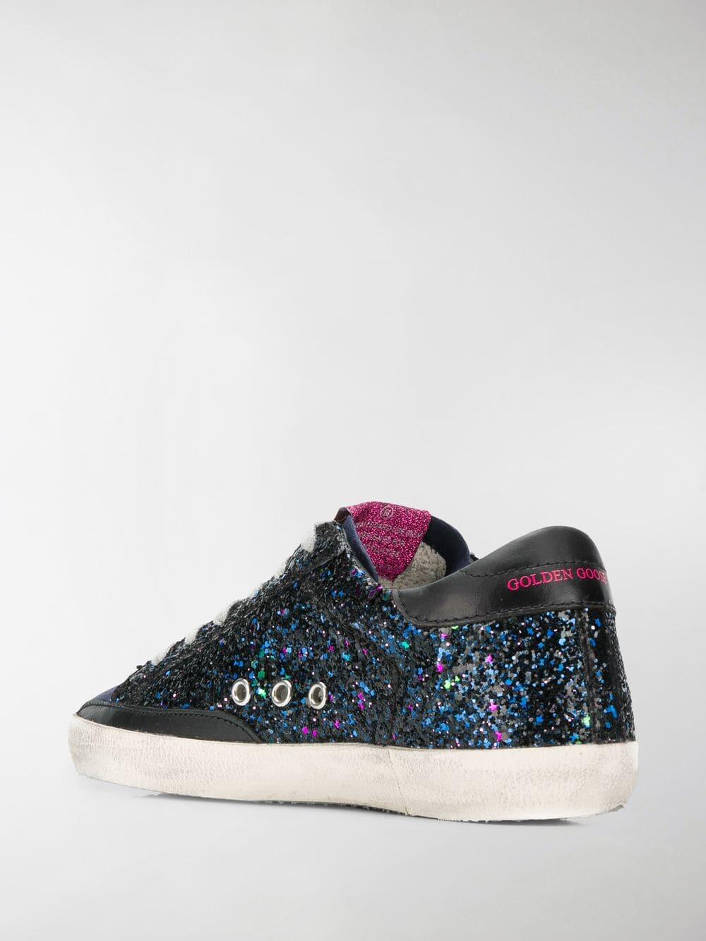 Golden goose disco hot sale glitter