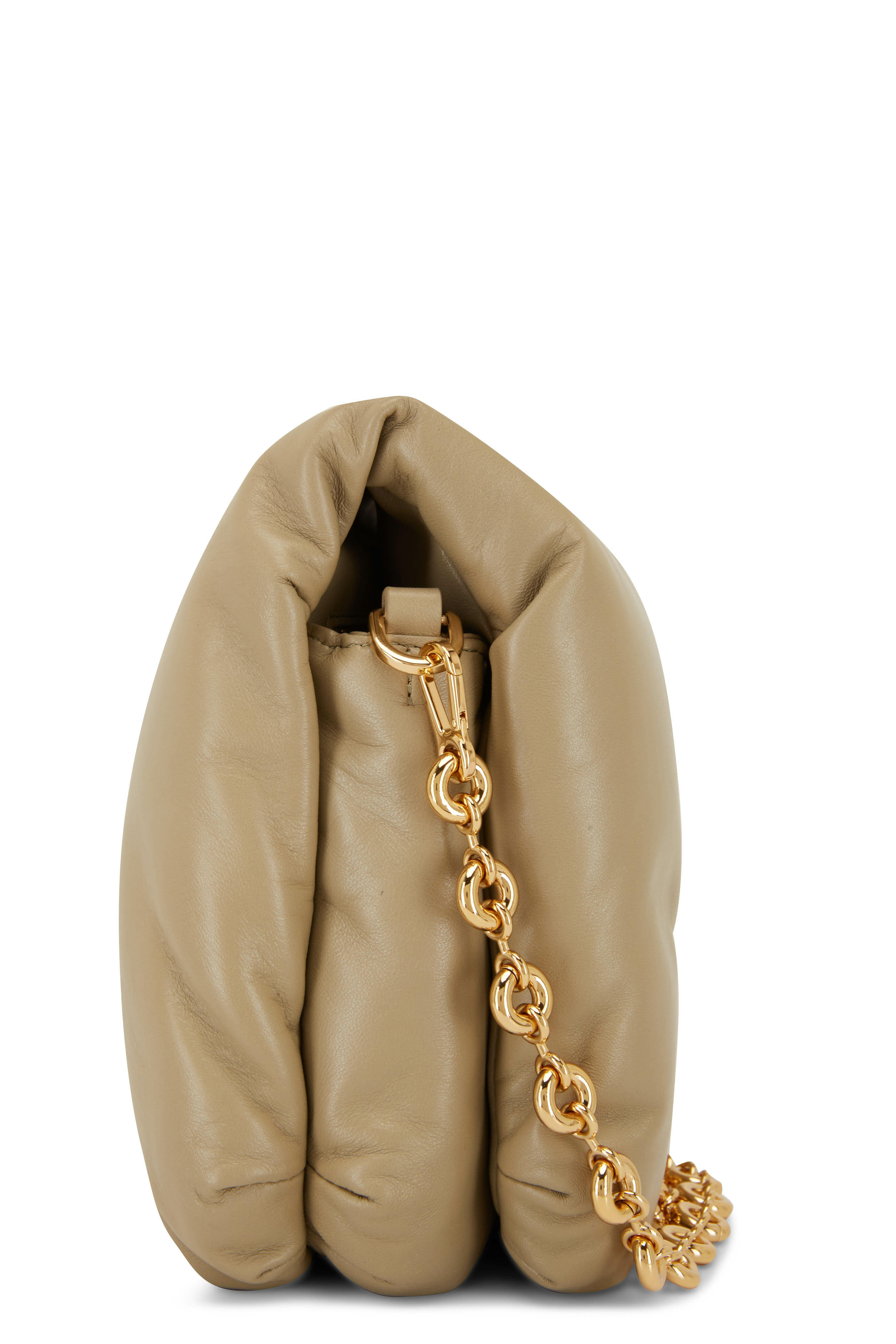 Loewe Goya Anagram Puffer Chain Shoulder Bag - Bergdorf Goodman