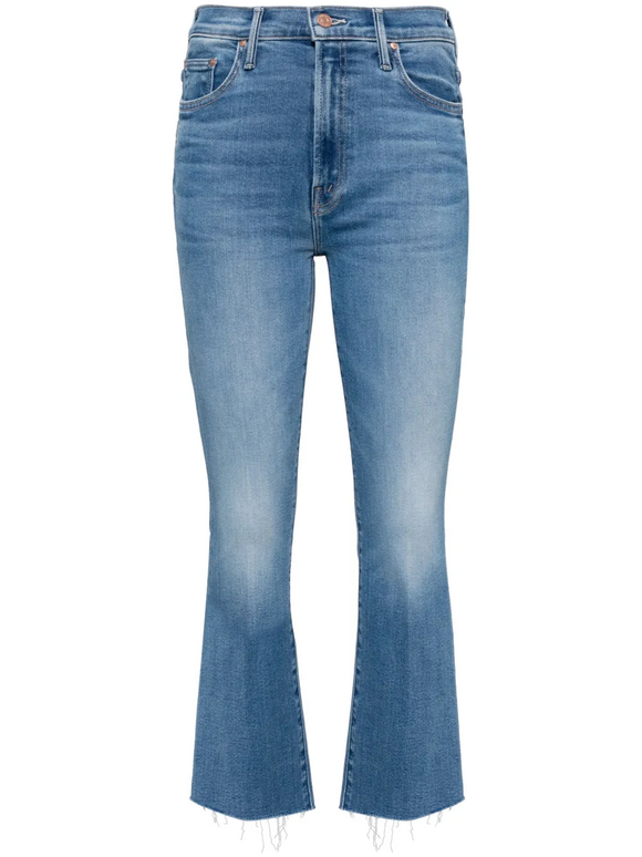 Mother The Insider Crop Step Fray Bootcut Jean - view 5