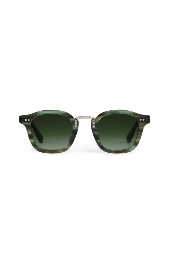 Krewe Campbell Sunglasses in Reed Silver - view 1