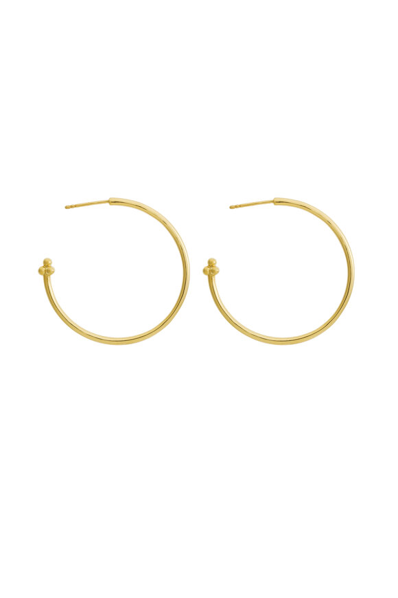 Temple St. Clair - Yellow Gold Hoop Earrings