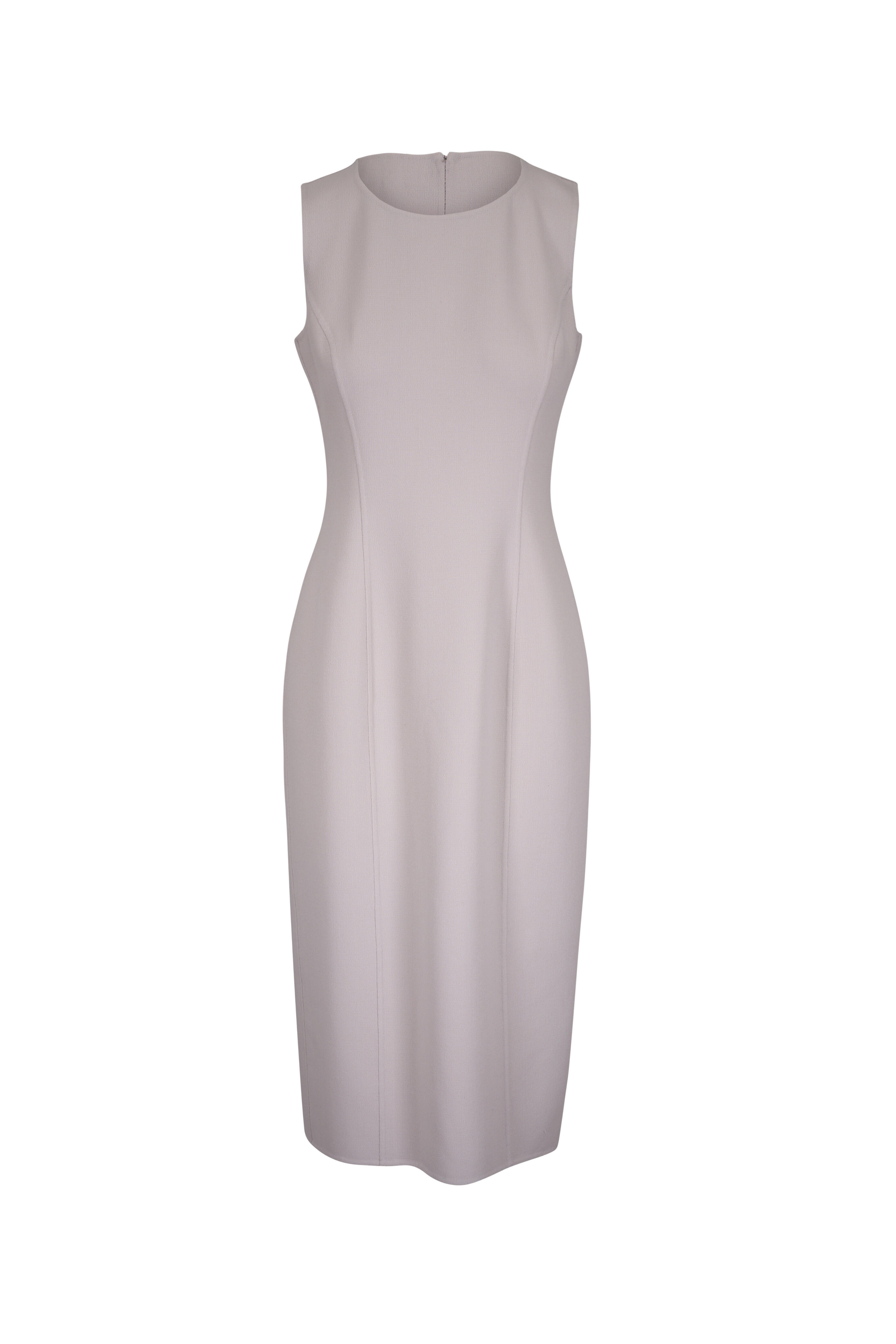Michael Kors Collection - Oyster Double-Faced Crepe Sheath Dress