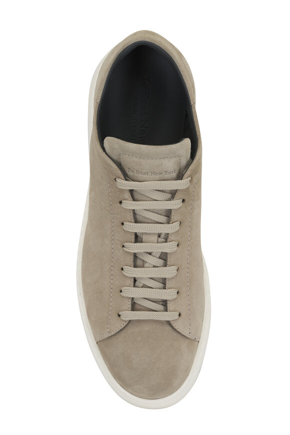 To Boot New York - Buddy Taupe Suede Sneaker