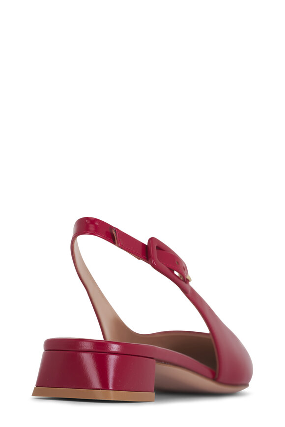 Gianvito Rossi - Rouge Patent Leather Slingback, 20mm