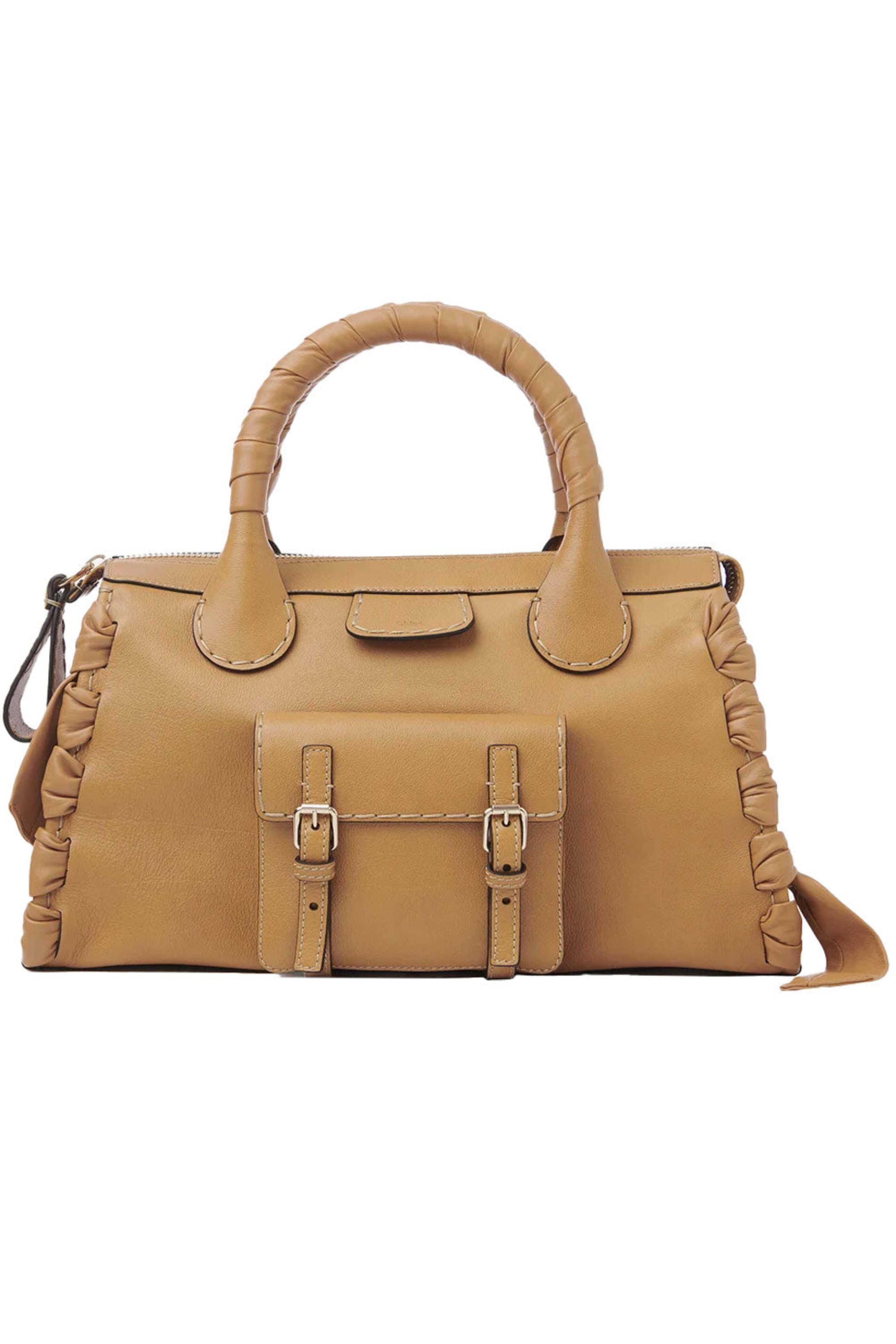 Chloé - Medium Edith Bag in Autumnal Brown