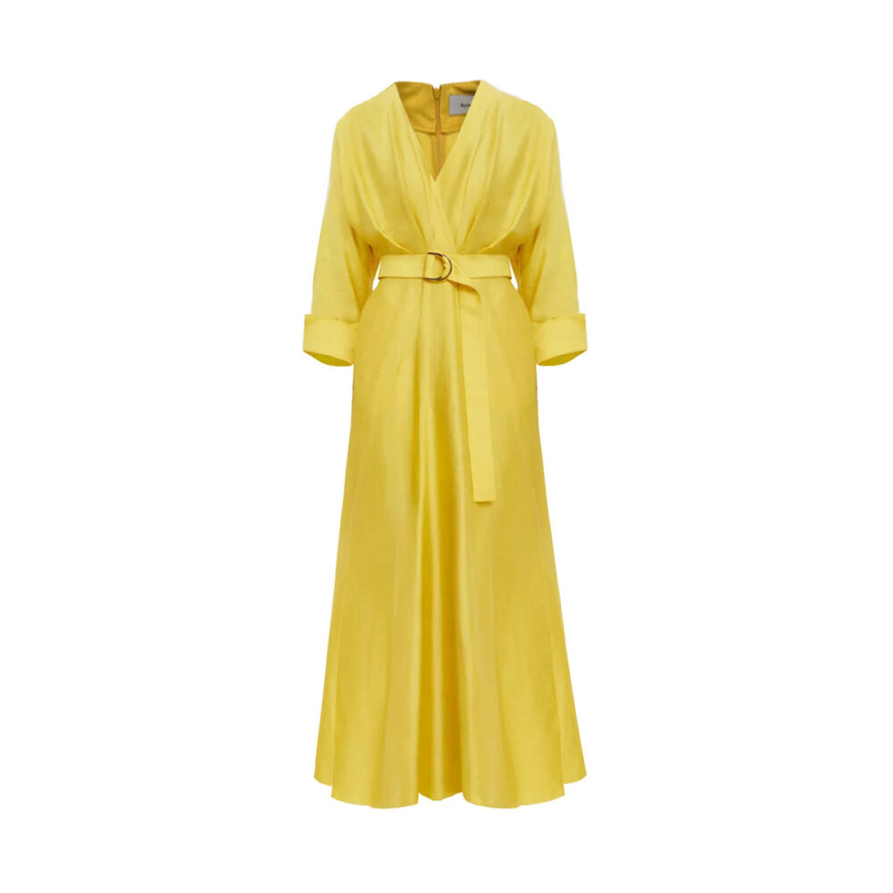 Acler - Citrine Newmore Midi Dress | Mitchell Stores Acler - Citrine Newmore Midi Dress | Mitchell Stores