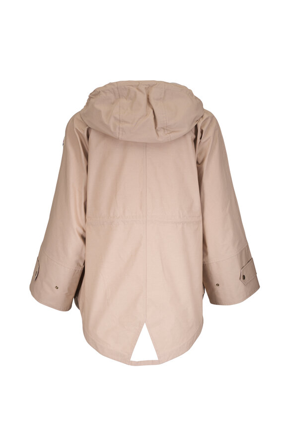 Moncler Brunnera Beige Long Parka - view 3