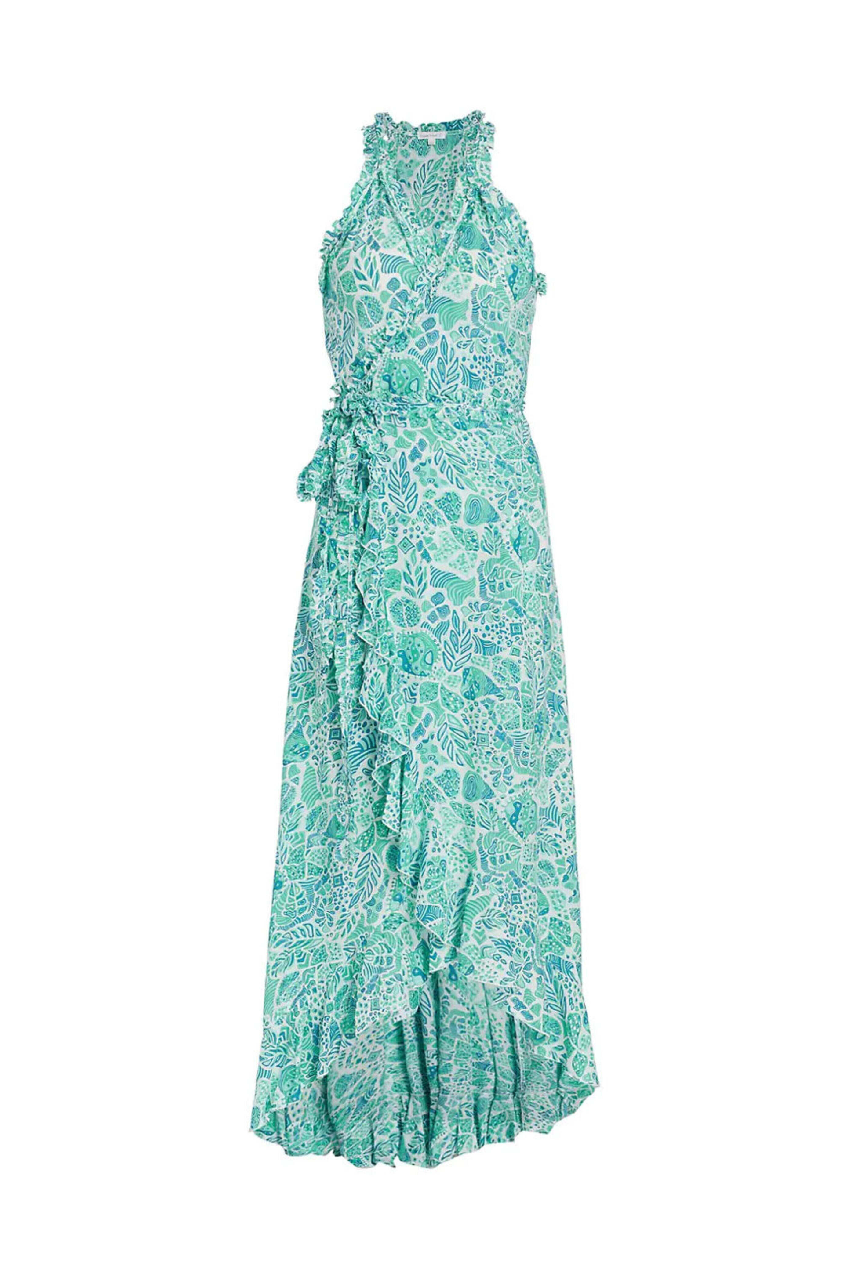 Poupette St Barth - Aqua Chagall Tamara Midi Dress