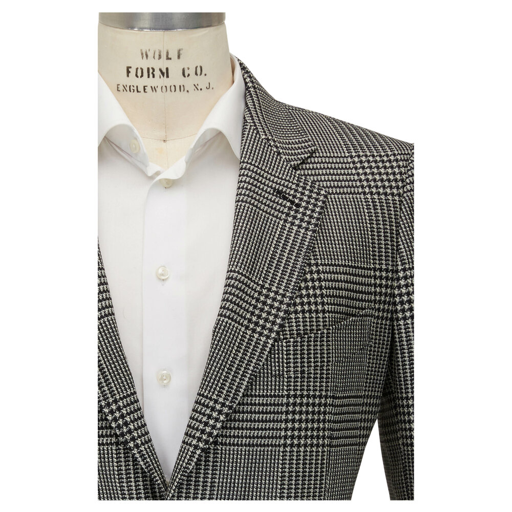 Tom Ford - Black & White Prince of Wales Sportcoat