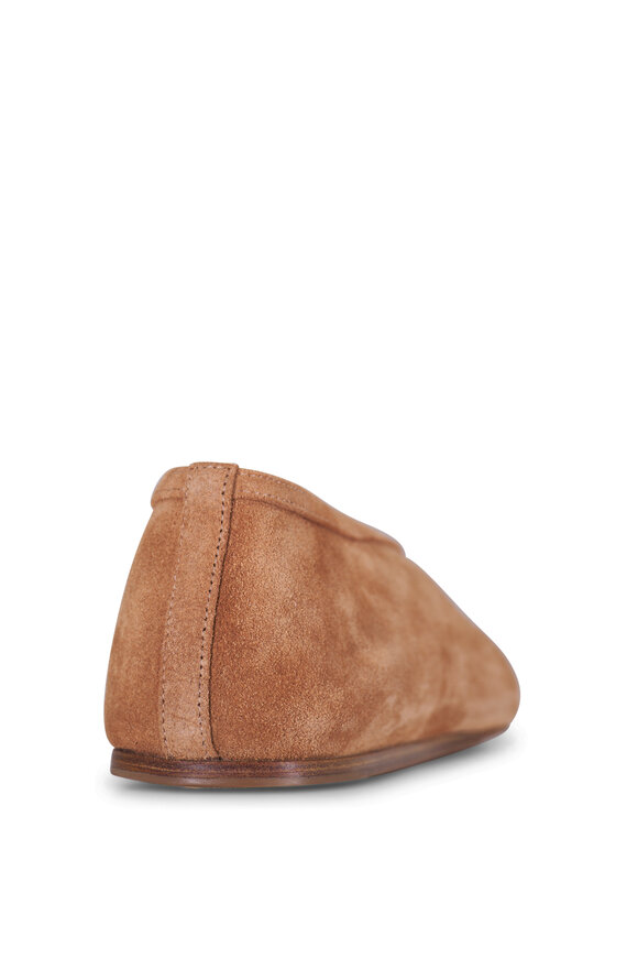 Le Monde Béryl Luna Sienna Suede Flat - view 4