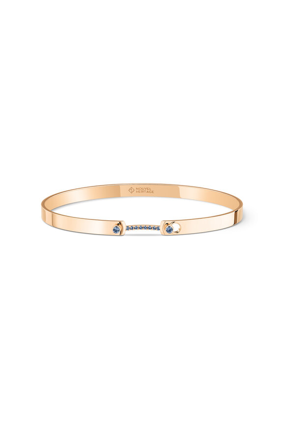 Nouvel Heritage Rose Gold Me Time Bangle - view 2