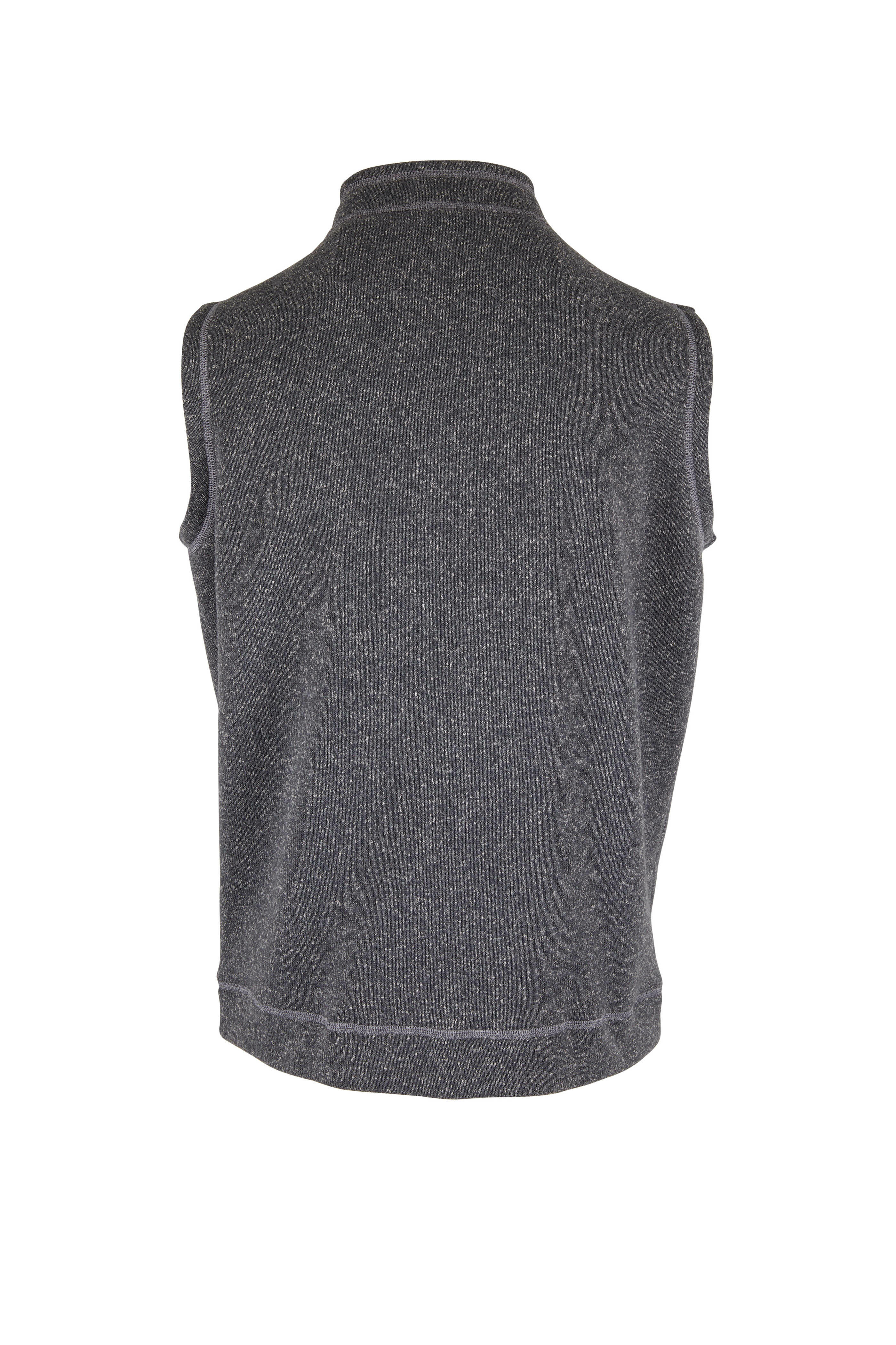 Peter Millar - Crown Iron Gray Fleece Sweater Vest