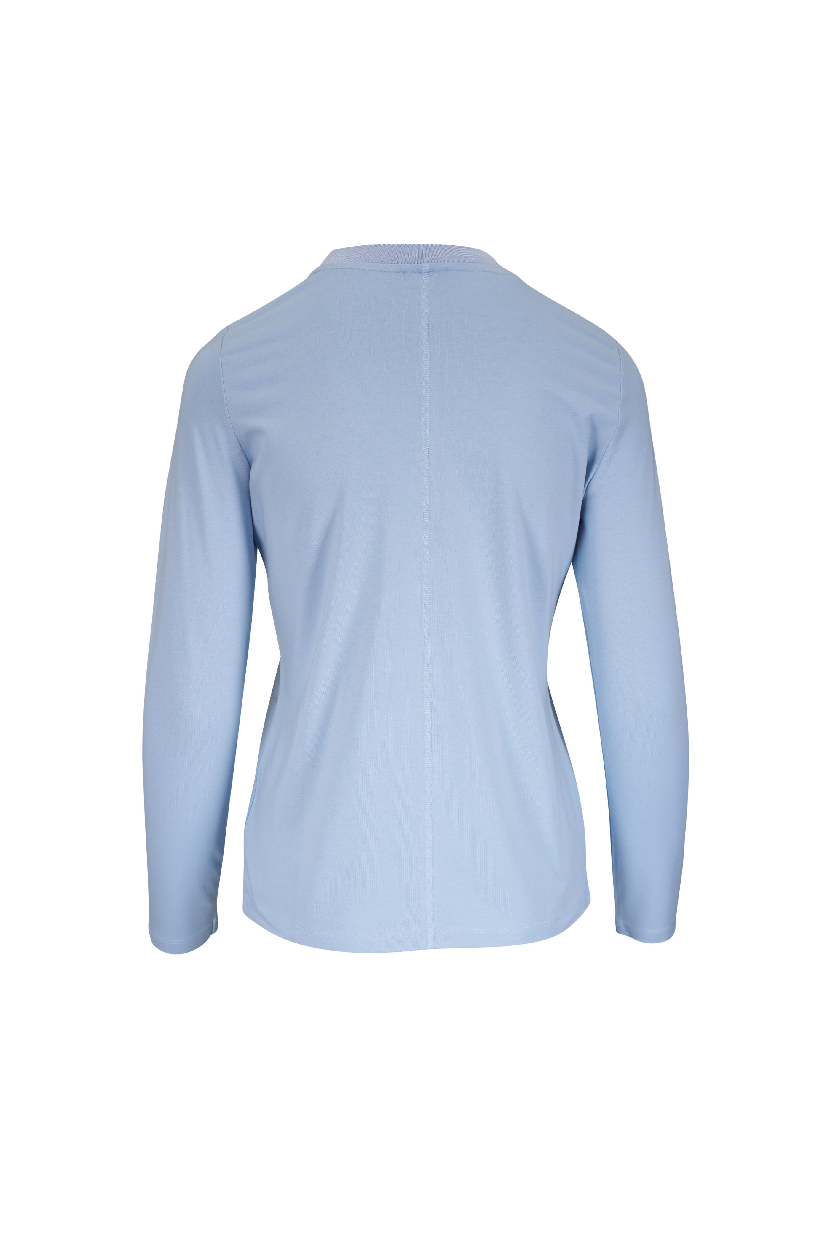 Bogner - Alexi Light Blue Long Sleeve T-Shirt | Mitchell Stores