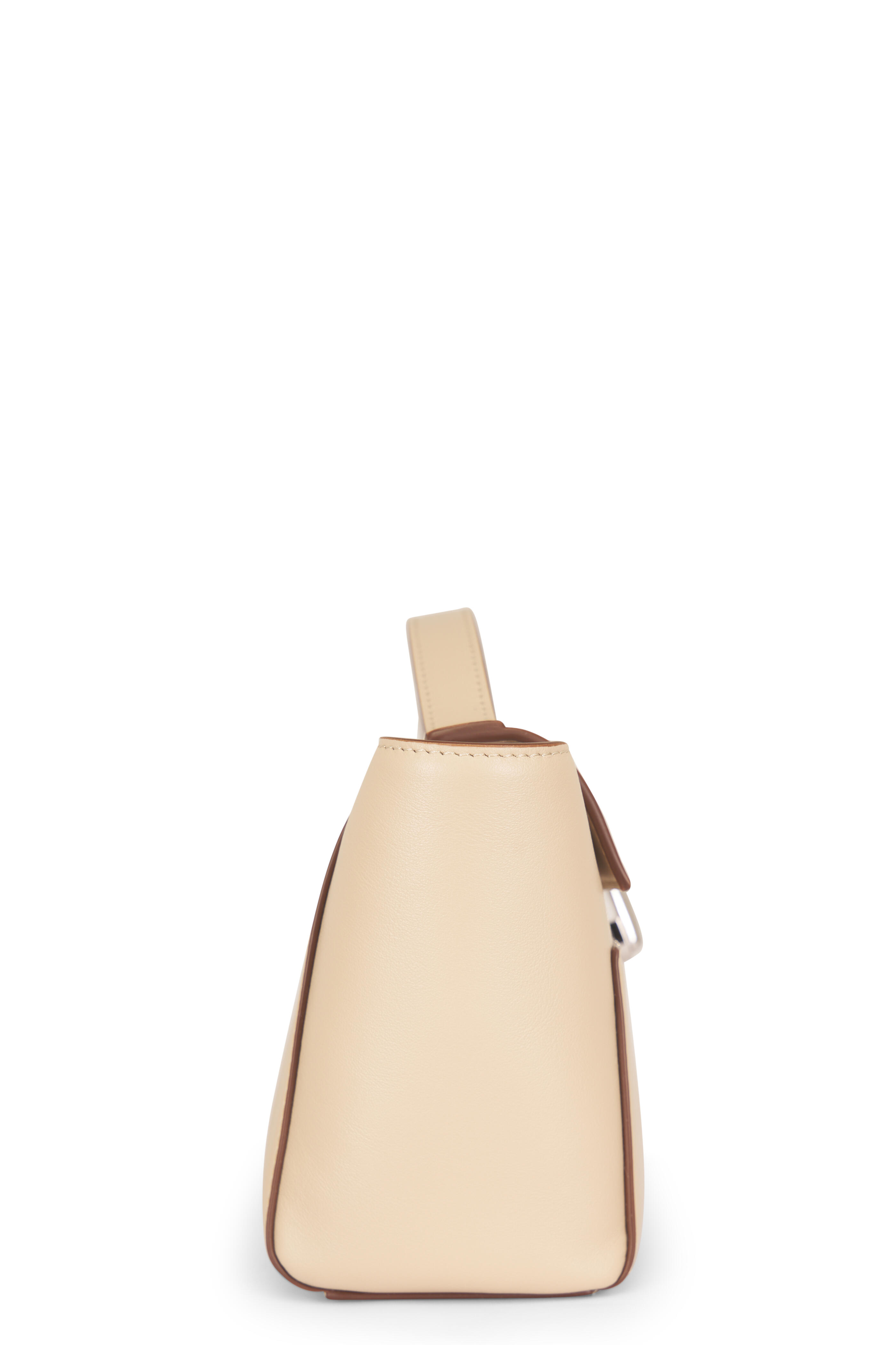 Savette - Symmetry Trapeze Bone Leather Pochette - view 4