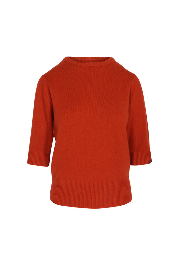 Extreme Cashmere Well Lamb Dark Orange Sweater