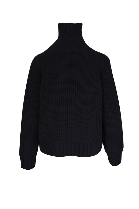 Nili Lotan Amaya Black Cashmere Sweater - view 4