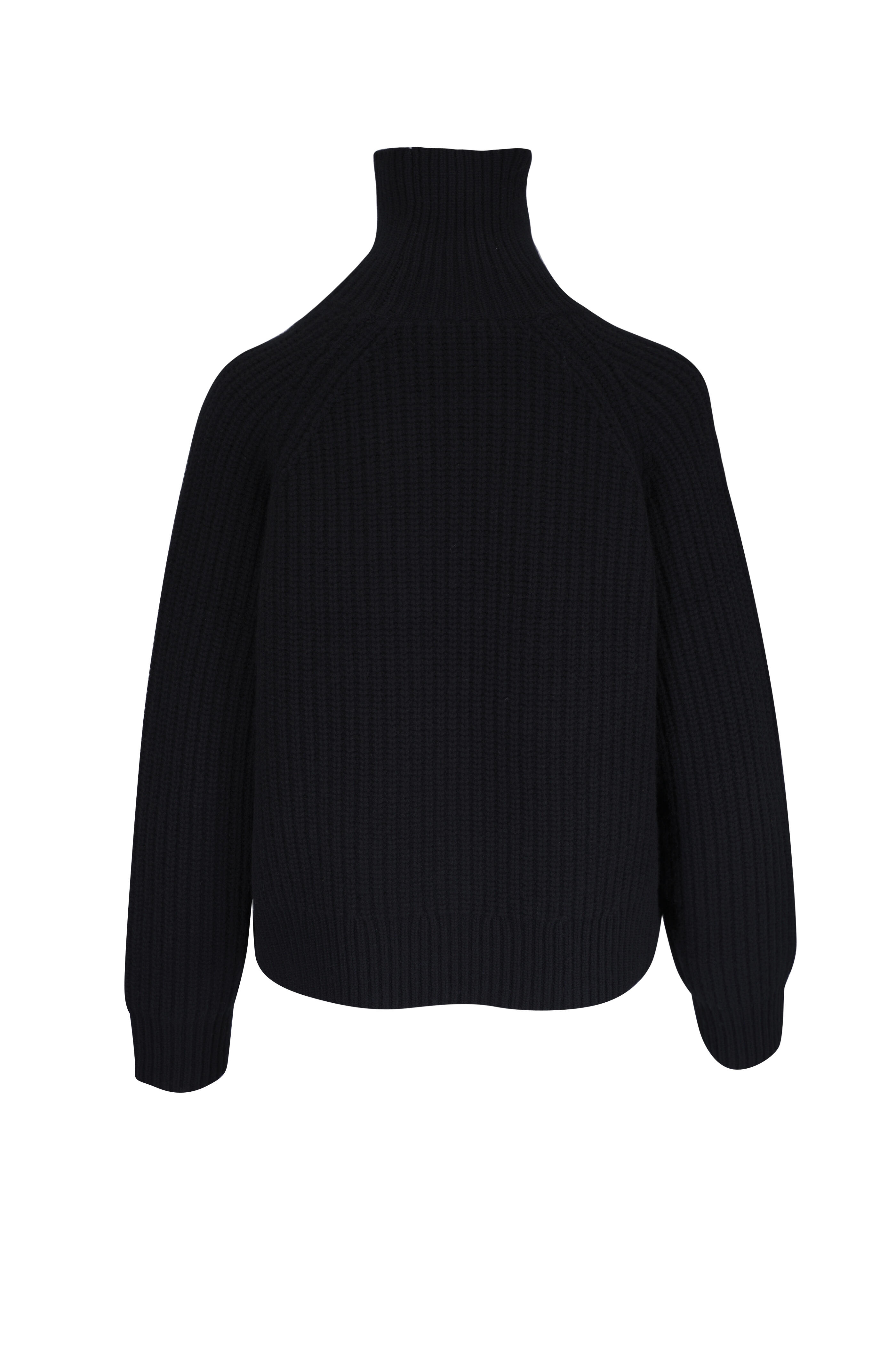 Nili Lotan - Amaya Black Cashmere Sweater | Mitchell Stores